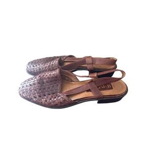 Ipanema Slide Sandals Brown Stretch Women's Size 8.5M M2